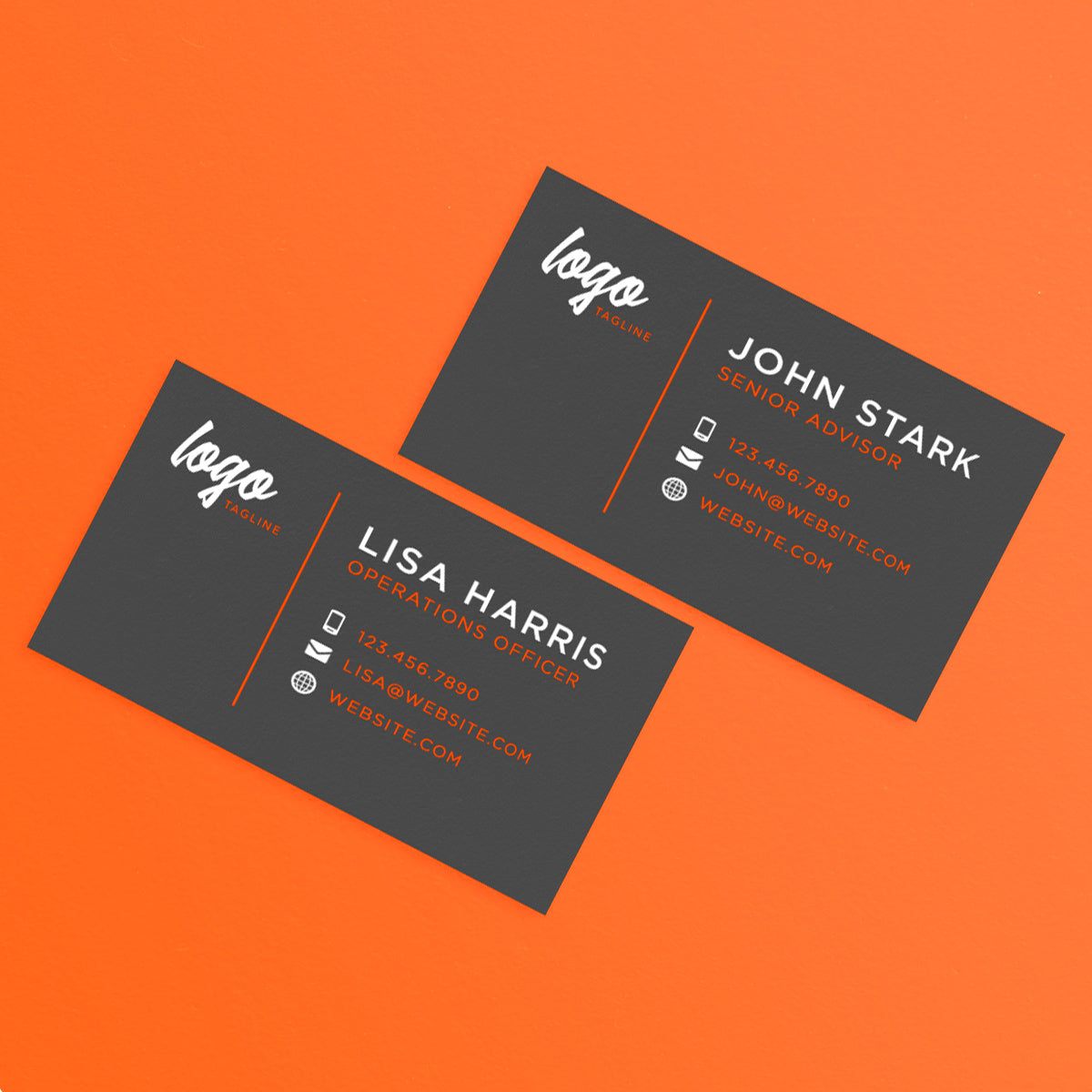 x500 Business Cards Double Sided Prints