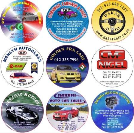 License Disc Stickers (90mm x 90mm)